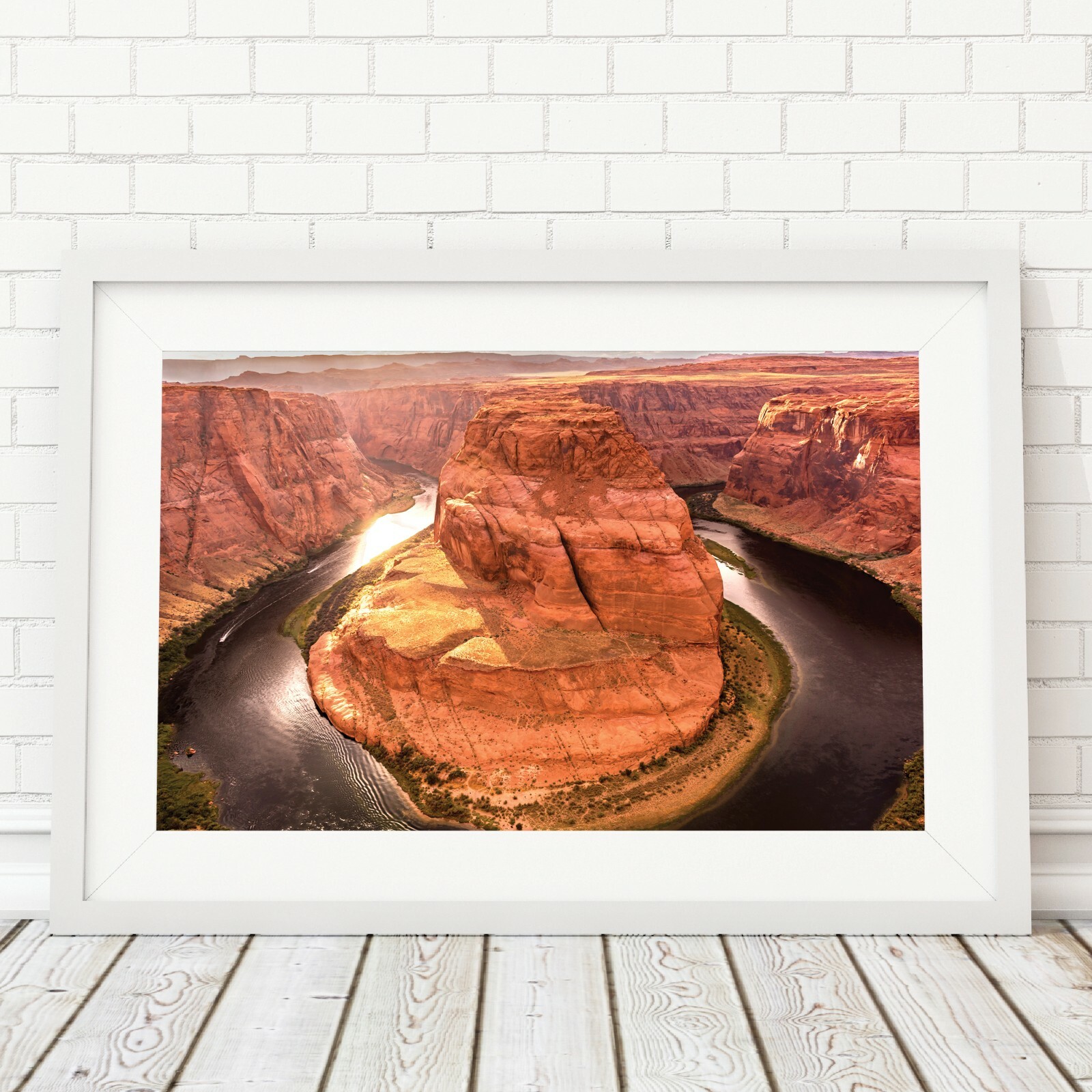 Horseshoe Bend Photography, Arizona Wall Art Decor, Sunset at Horseshoe Bend