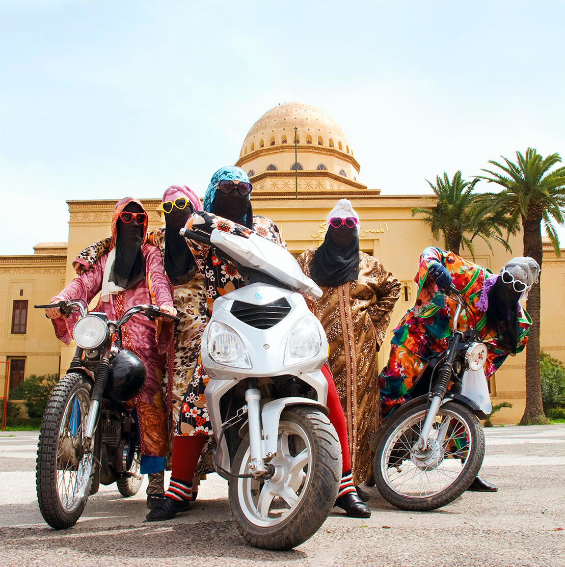 Hassan Hajjaj Signed Kesh Angels, 2010 Ltd Ed Magnum Photograph Print FRAMED