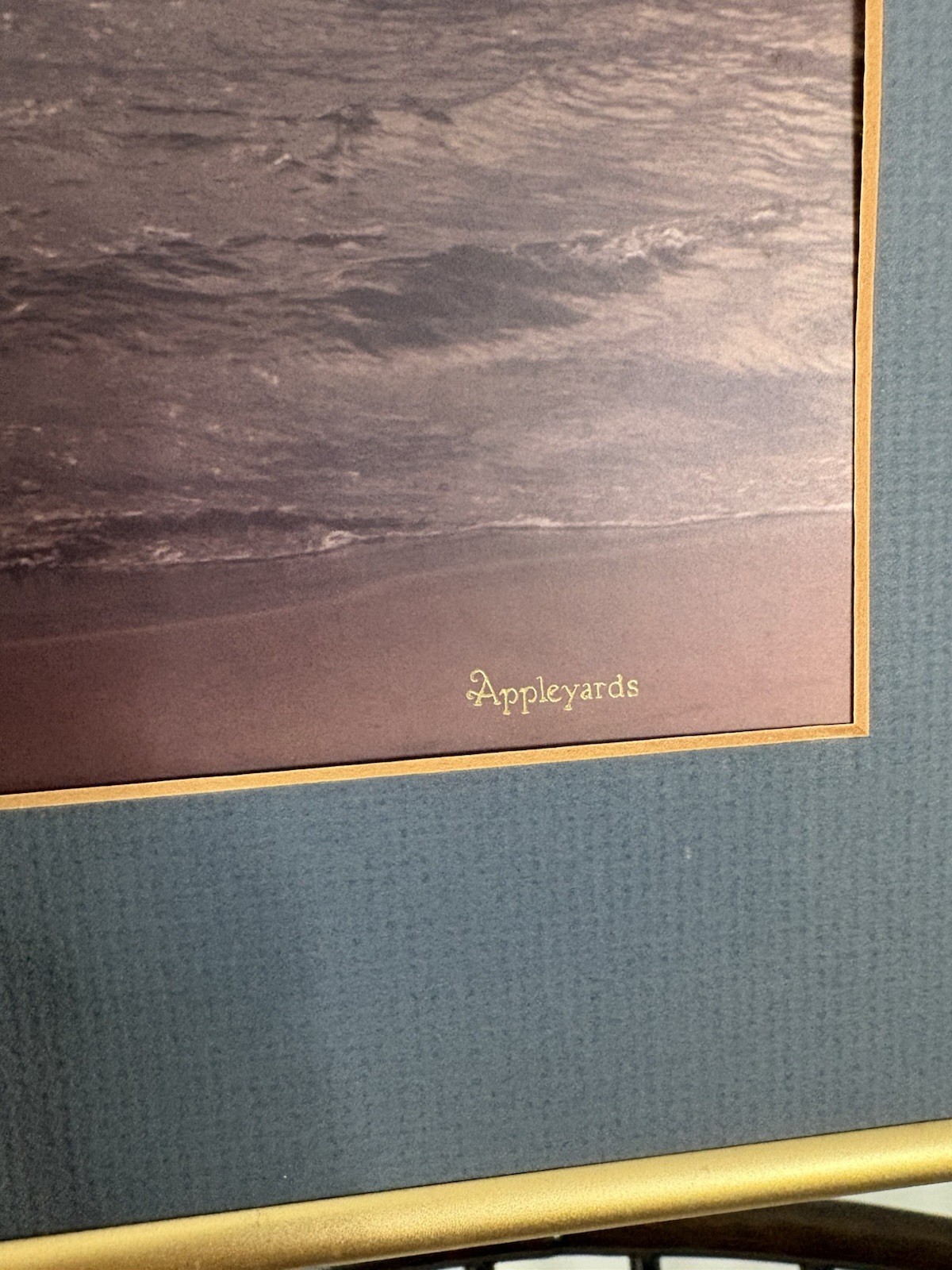 Framed and Matted Photograph Of South Haven Lighthouse By Appleyards 18” X 15.5”