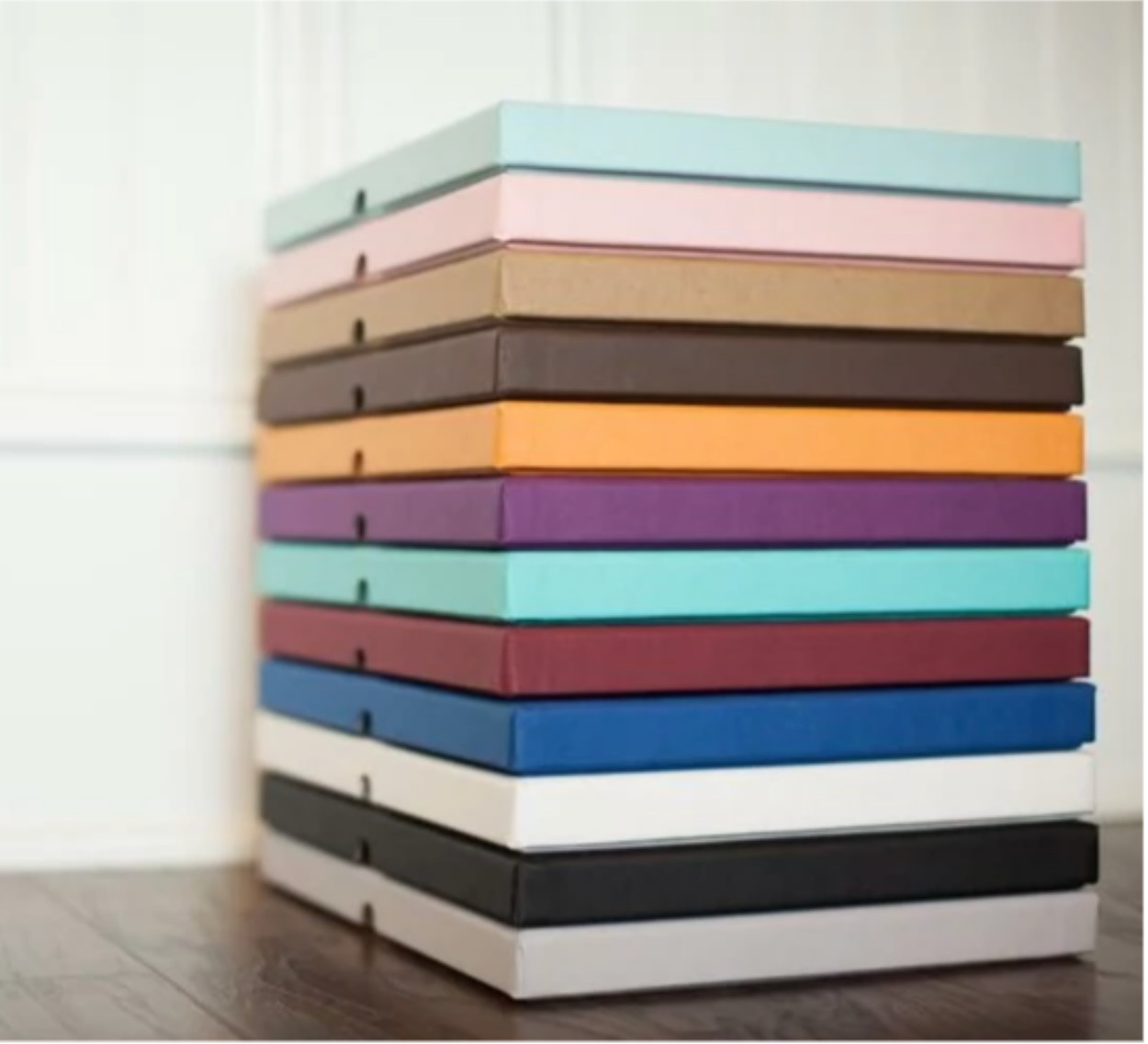 TAP Premium photo storage Print Box 8×10 Blue – set of 6