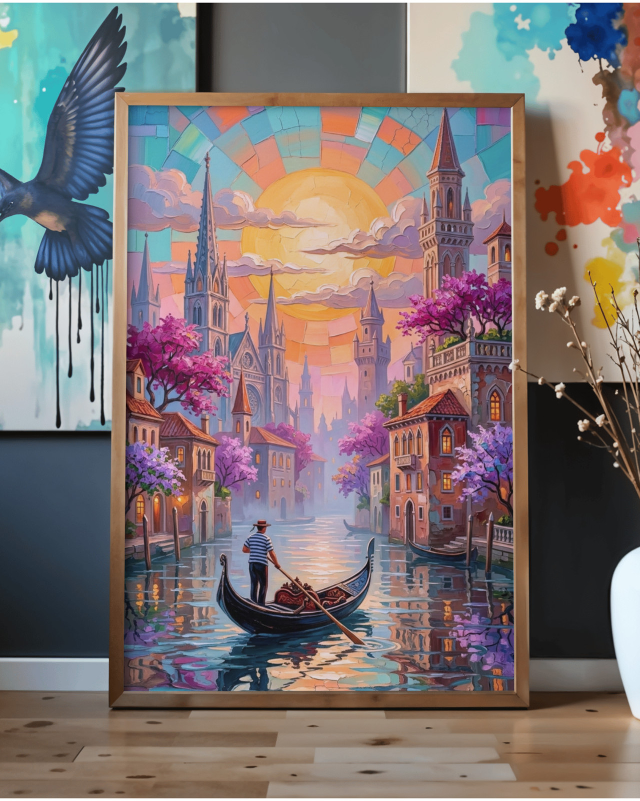 2 Images Digital Art Picture Printable Photo Wallpaper for Desktop and Mobile