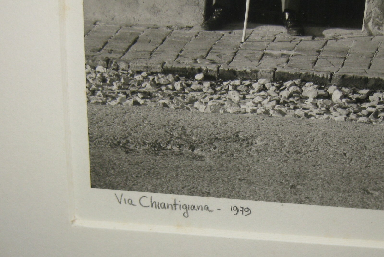 RALPH LIEBERMAN ‘Via Chiantigiana – 1979’ Tuscany Italy Architecture Photograph