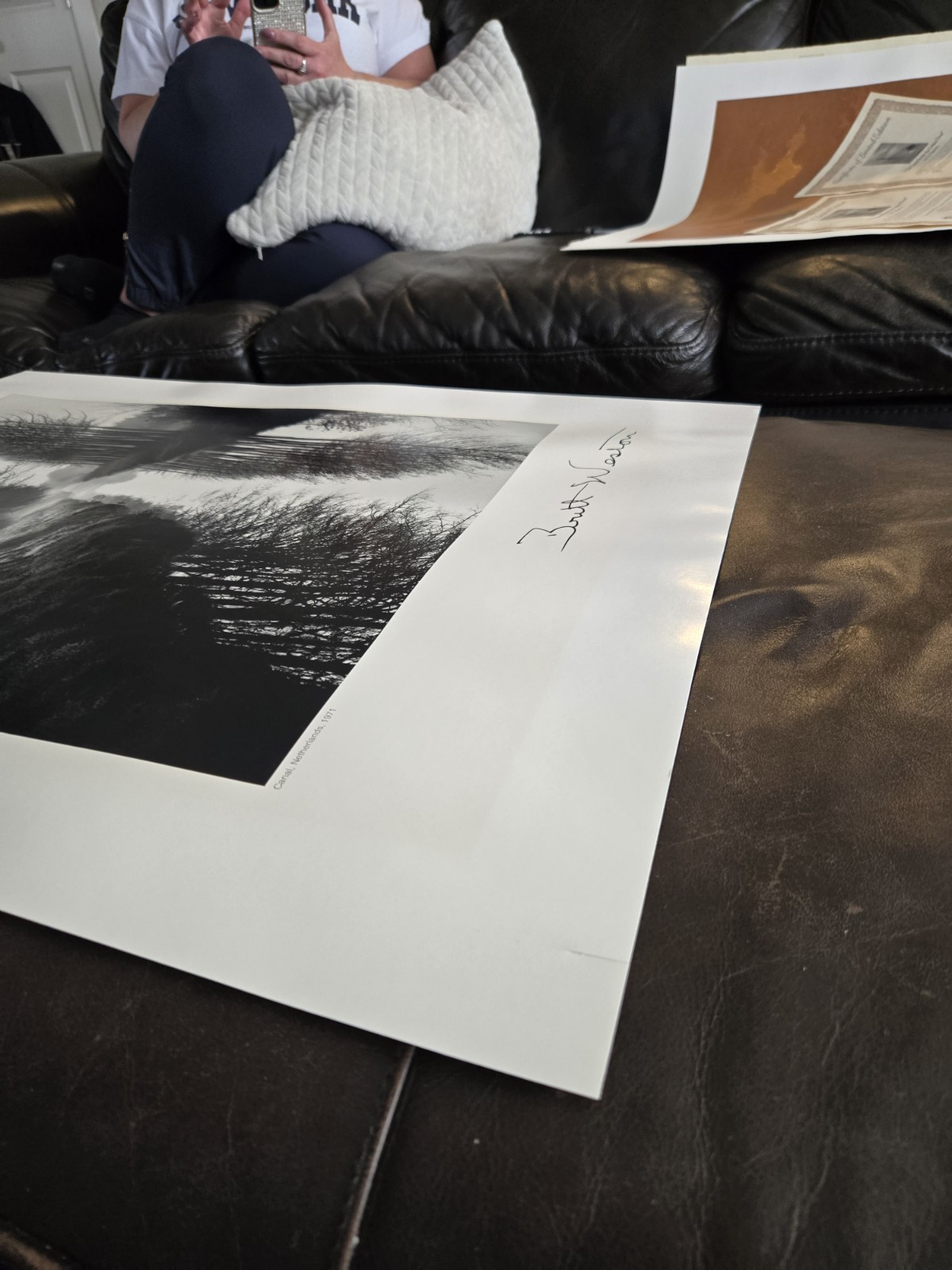 Brett Weston “Canal Netherlands 1971” Photography West Gallery Poster Print