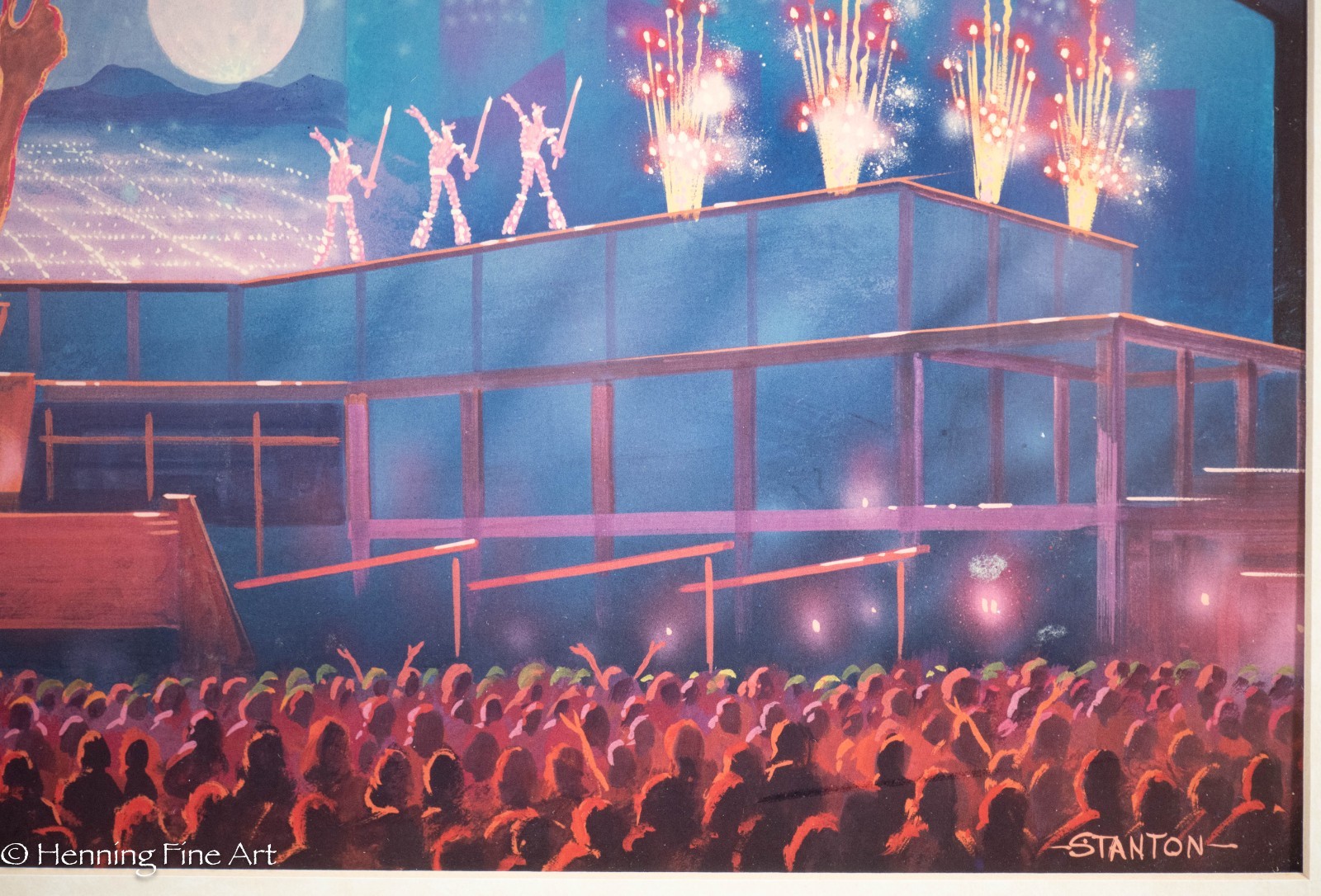 Vintage Universal Studios Firework Show E.T. Jurassic Park and Ghostbusters