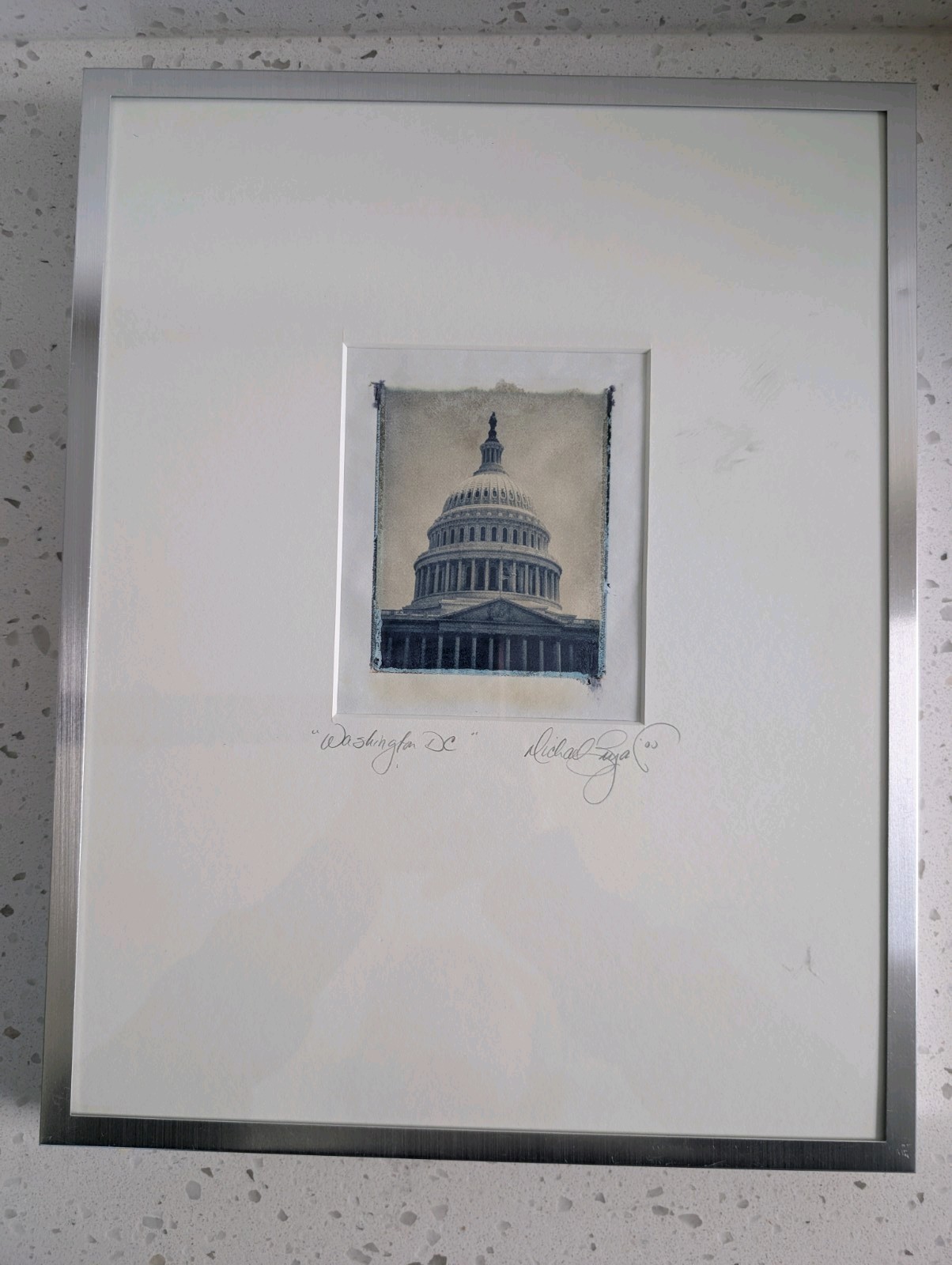 Vintage signed Michael Bryant Photography USA Art, Black & White Set Of 2