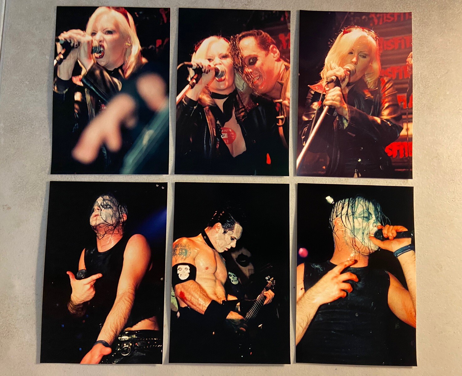 The Misfits 4”x6” Photo Lot Doyle Jerry Only Michael Set 1 Michale Graves