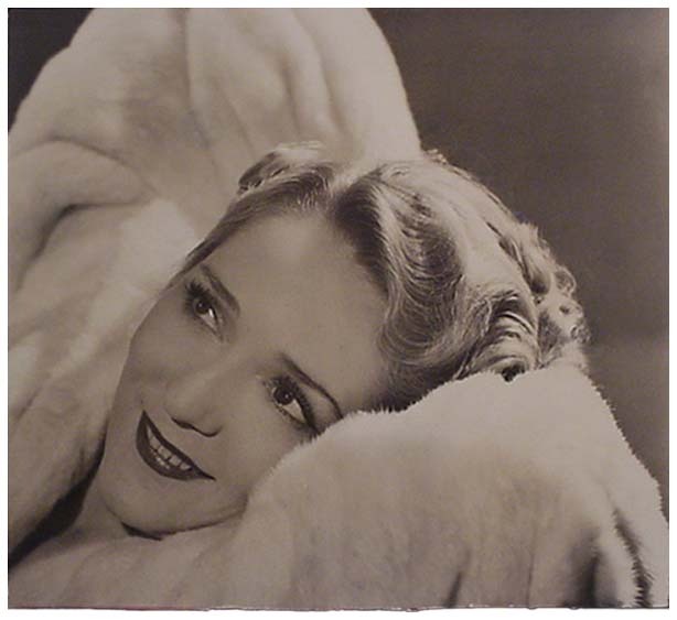 American Photographer LOUISE DAHL-WOLFE, Vintage Photo, MARY PICKFORD, 1938
