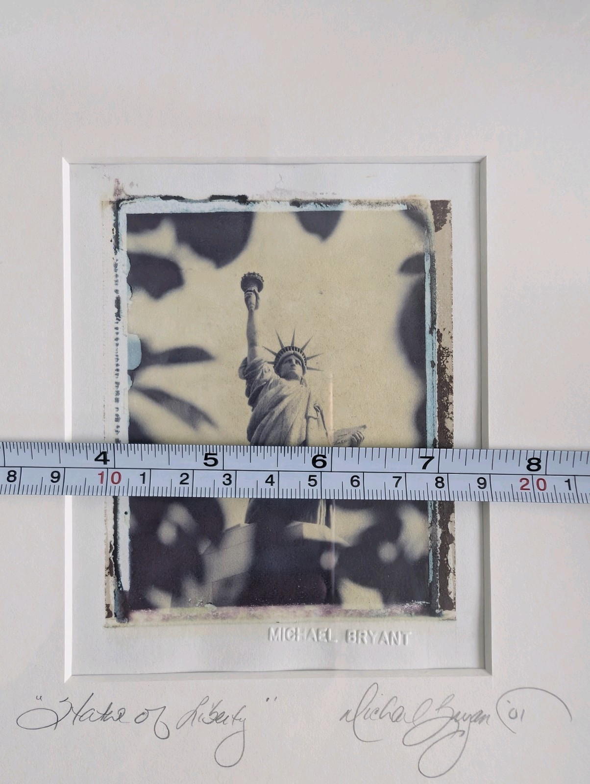 Vintage signed Michael Bryant Photography USA Art, Black & White Set Of 2