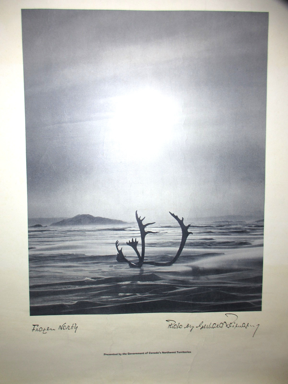 Gerhard Reimann FROZEN NORTH Photograph Canada’s Northwest Territory 20×16