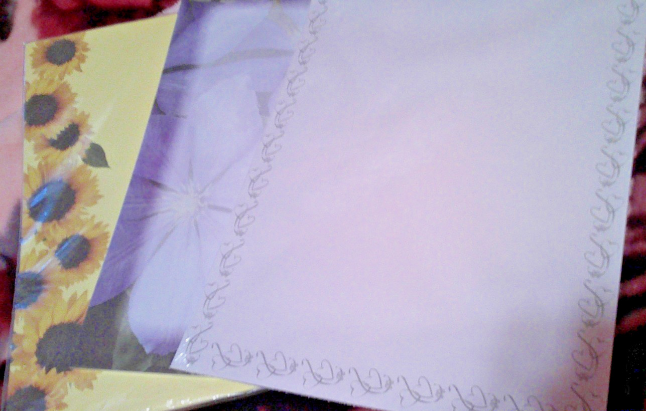 Printable background specialty paper