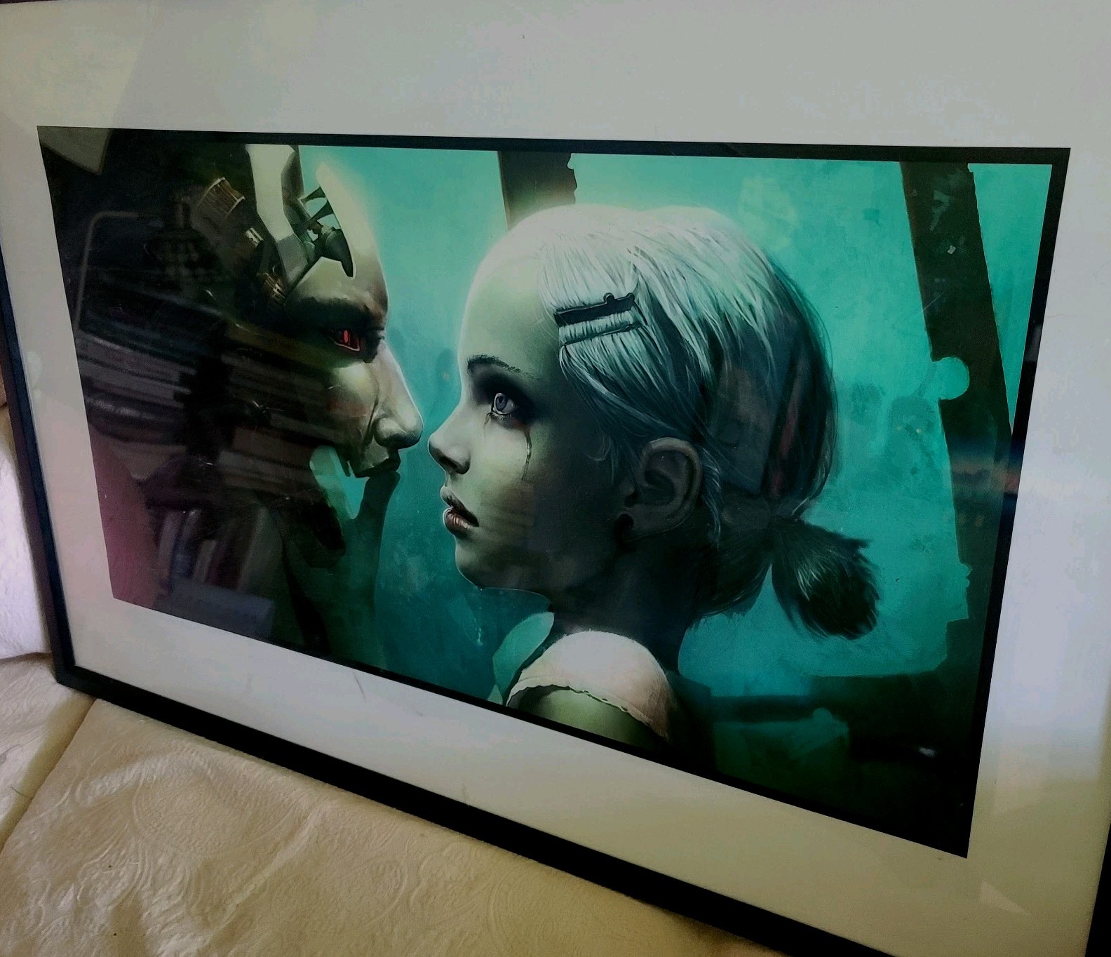 Digital Art Photo Master Artist Marc Brunet Sci-fi CYBER Futuristic Encounter