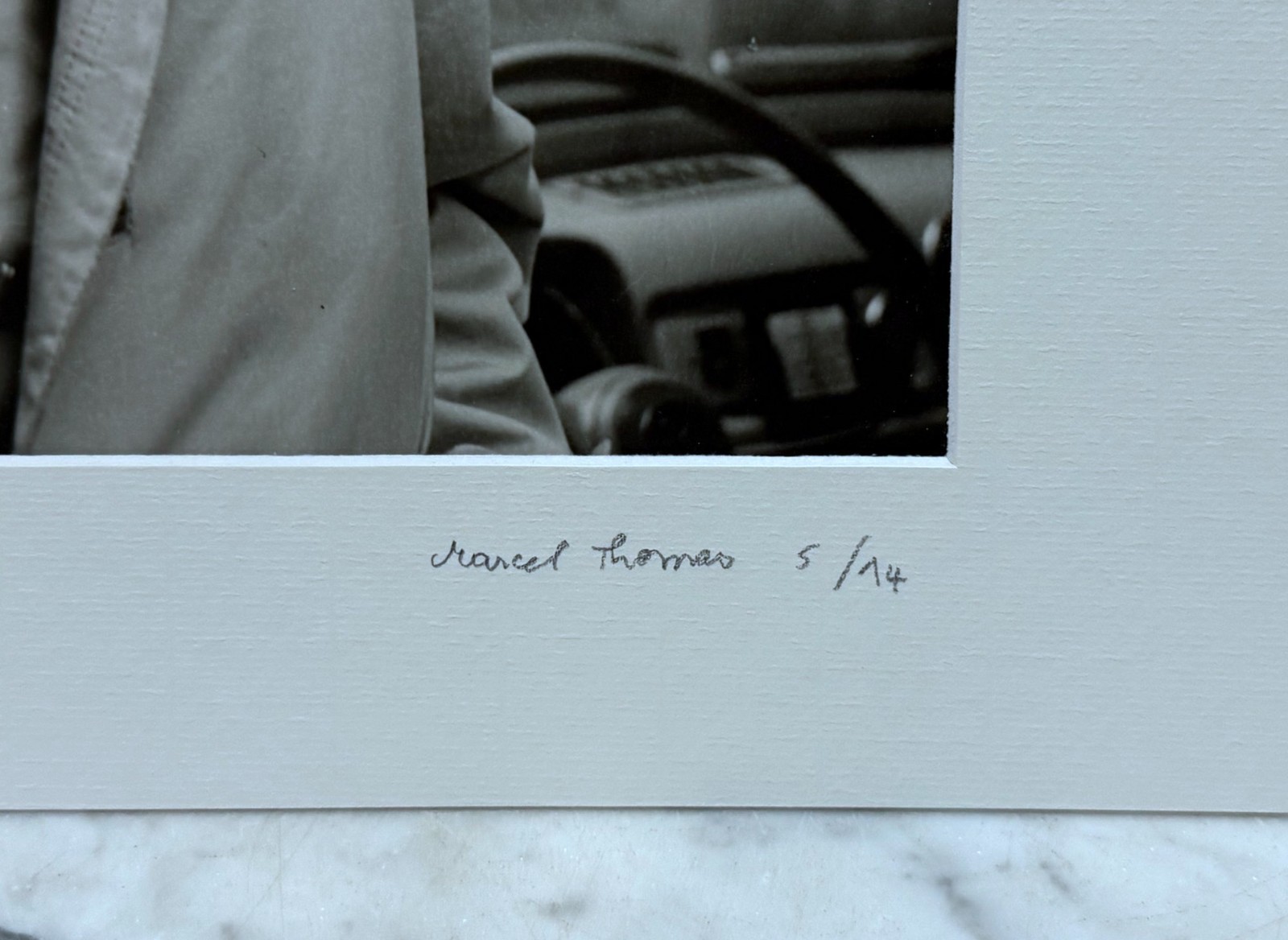 FRENCH PHOTOGRAPHER MARCEL THOMAS – SIGNED AND NUMBERED GELATIN SILVER PRINT