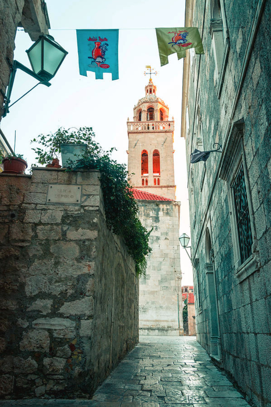 Digital art photography-Korcula,Croatia-Image for print, or just as a wallpaper)