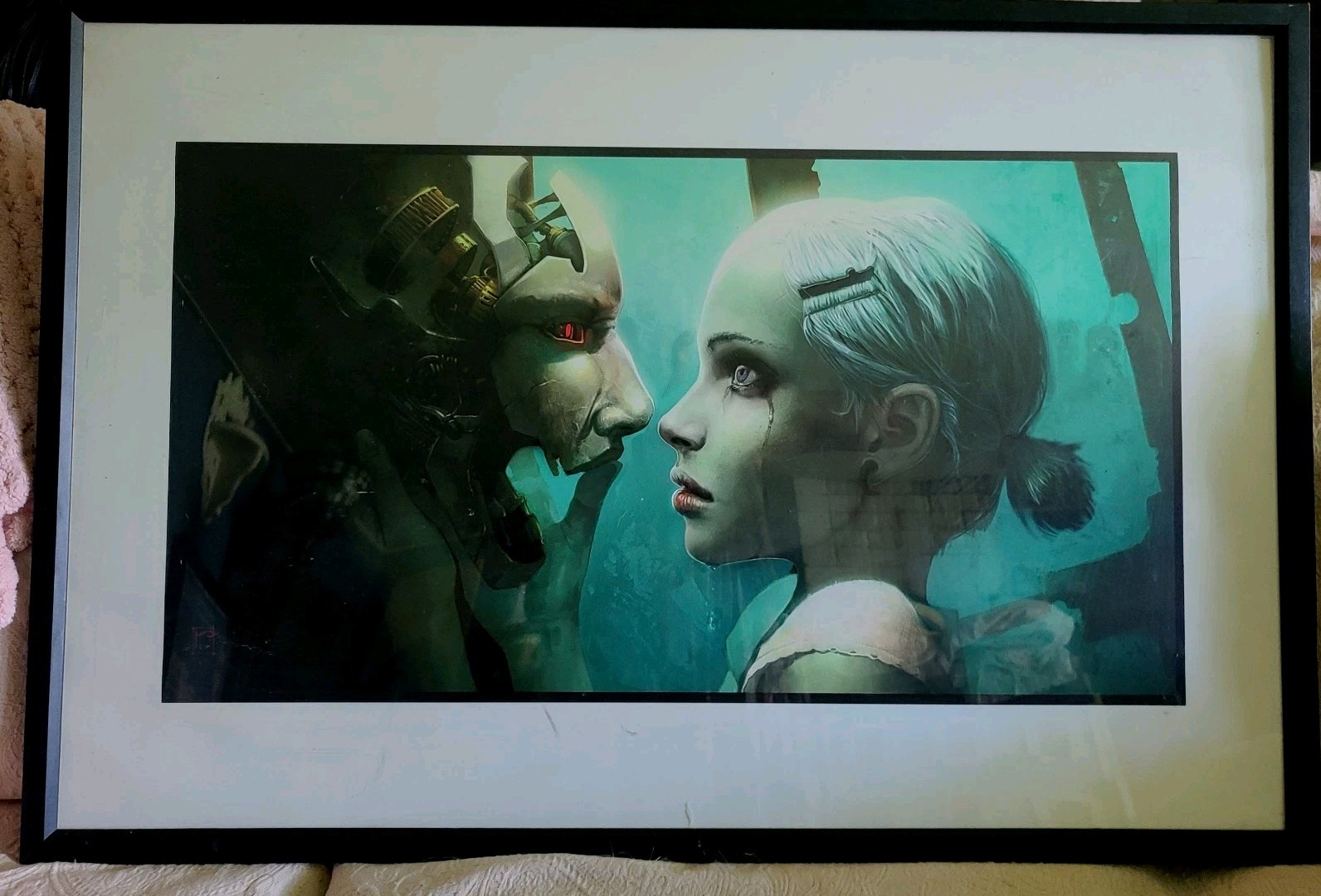 Digital Art Photo Master Artist Marc Brunet Sci-fi CYBER Futuristic Encounter