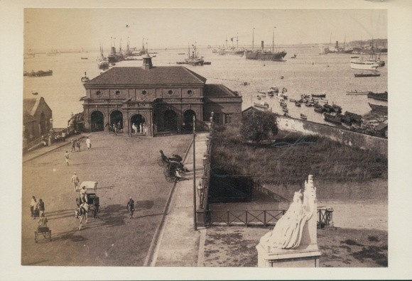 Photo Colombo Sri Lanka Ceylon, port section, pier,… – 10380907