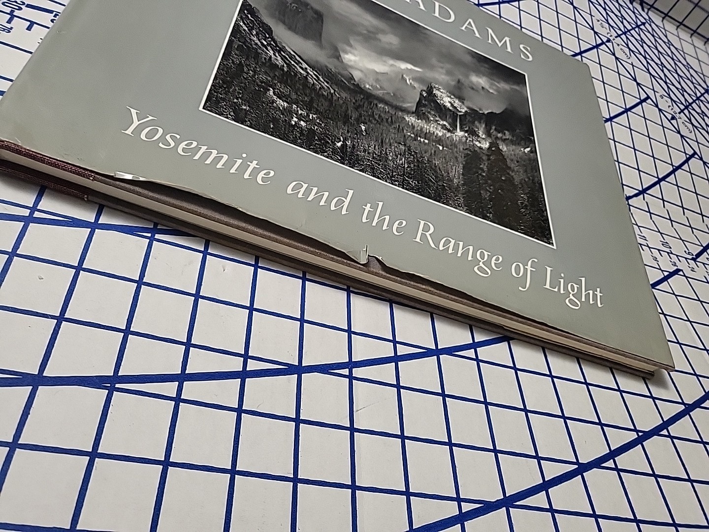 YOSEMITE AND THE RANGE OF LIGHT By ADAMS ANSEL Book FIRST PRINTING HB/DJ 1979