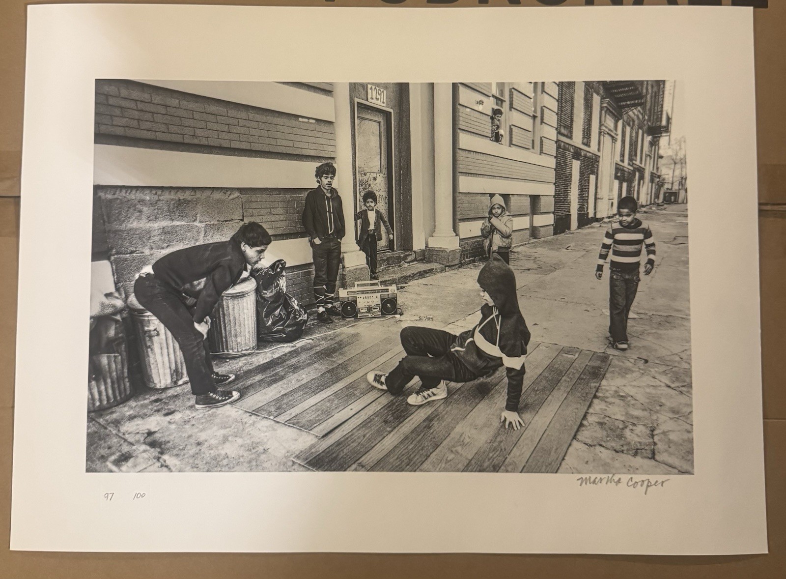 Martha Cooper Bronx Breakers 1981 11×15 Photo Signed Limited COA 1xRUN