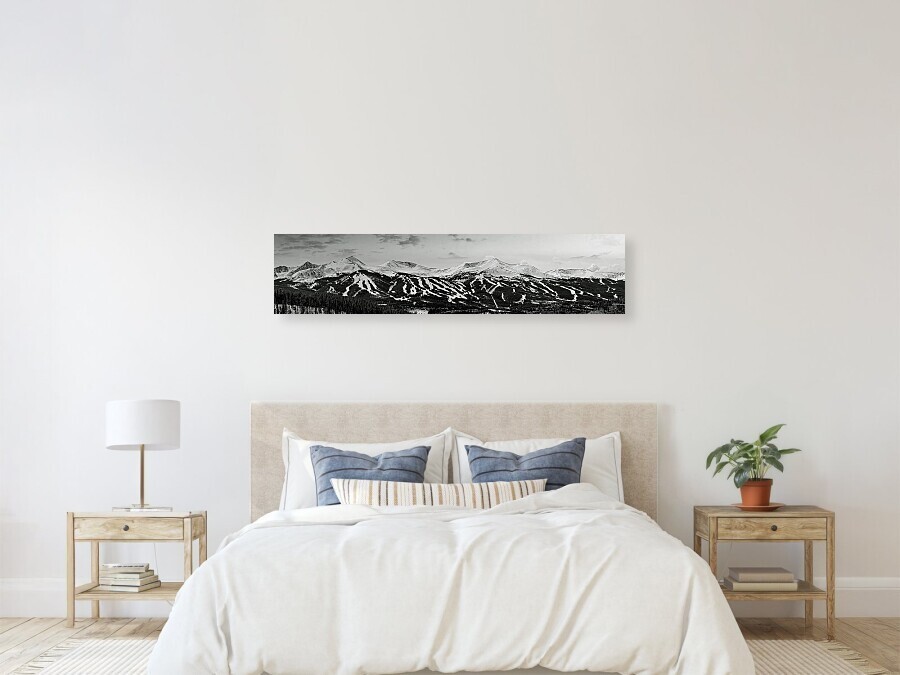 Breckenridge Ski Resort Colorado Landscape Photograph Wall Art Poster Print
