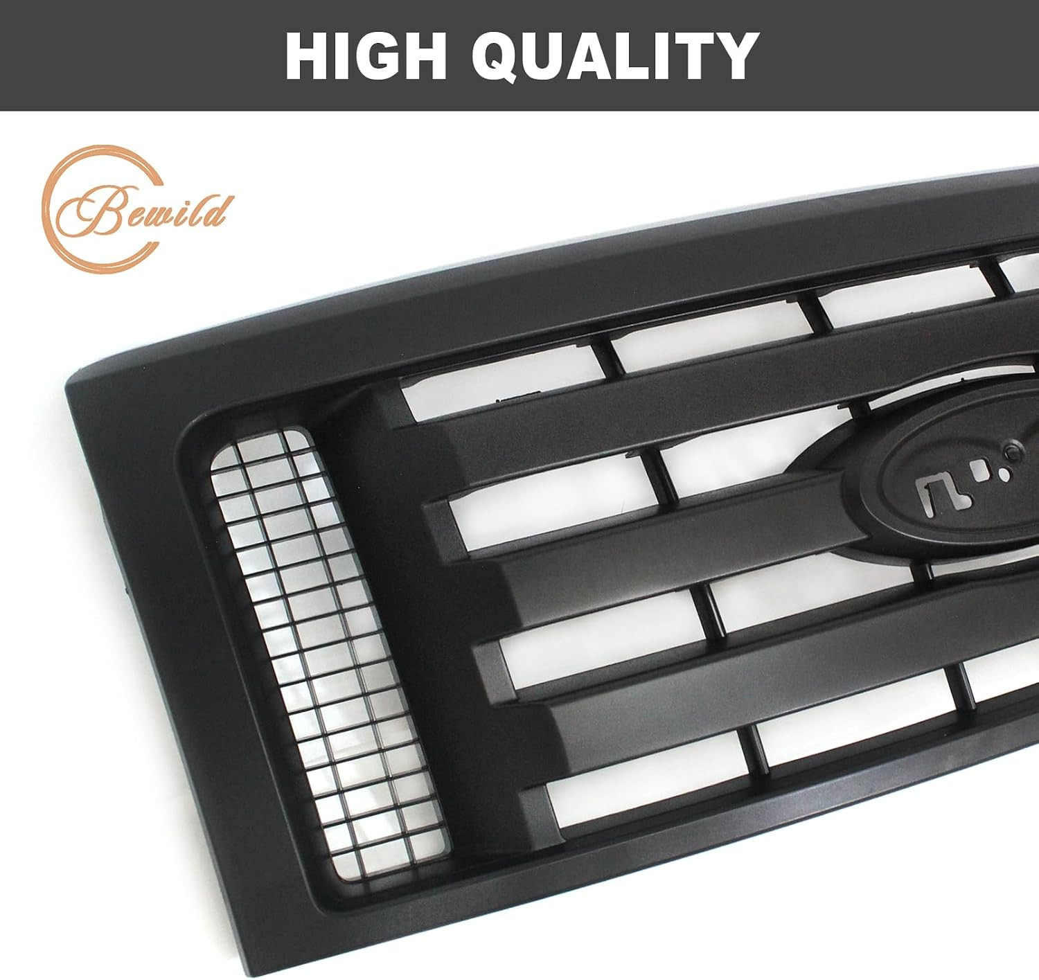 Front Bumper Grille Assembly Compatible with 2009-2014 Ford F – 150 F150 Centre