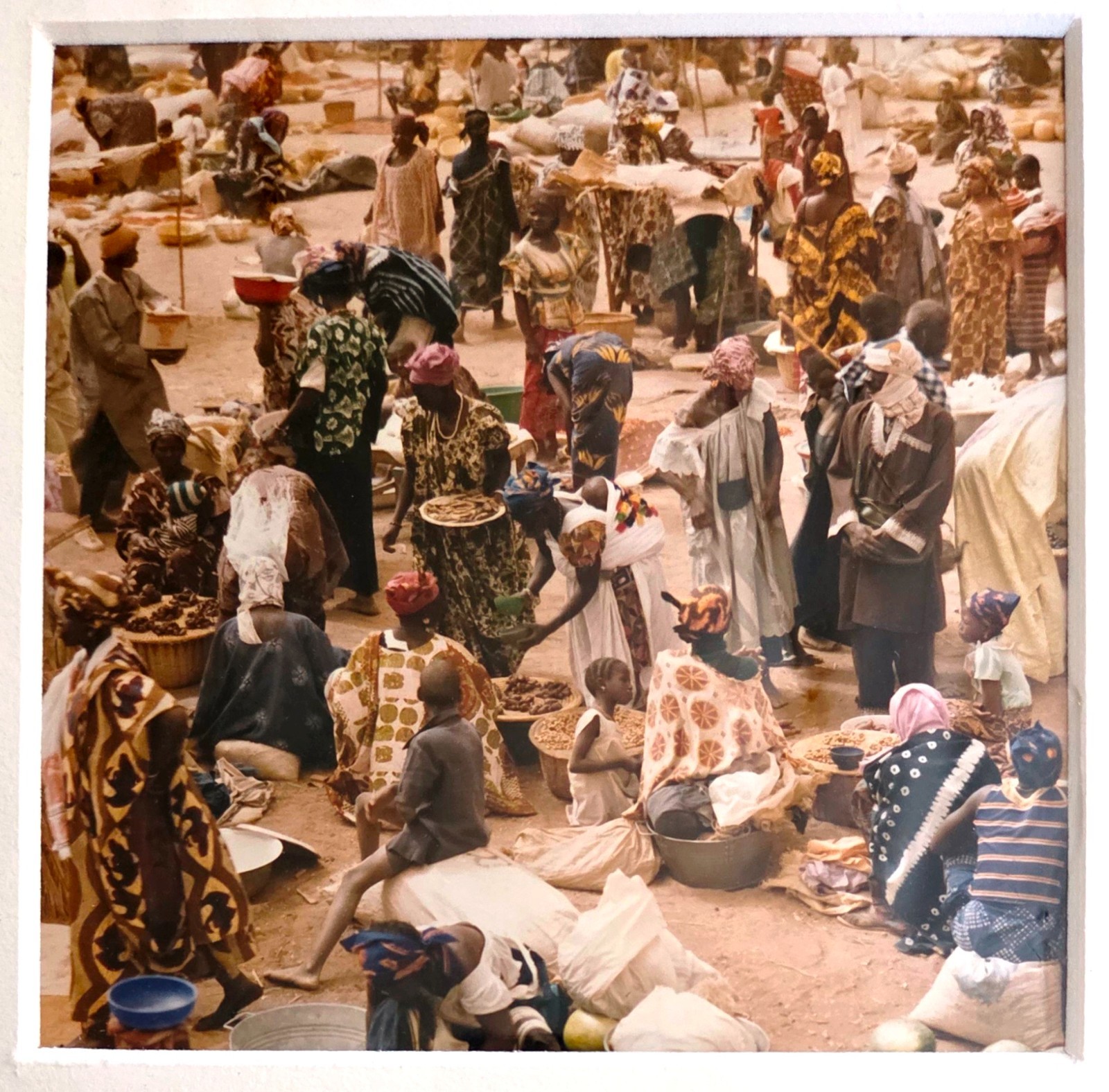 Emerson Matabele Color Photograph Market in Mali, West Africa – SIGNED