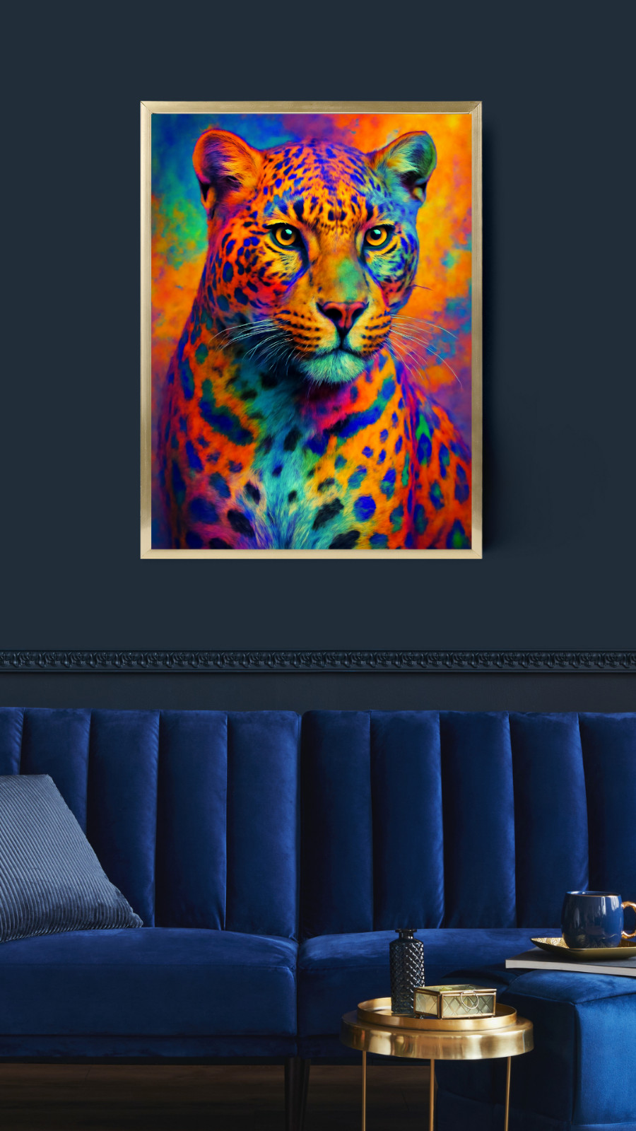 Digital Image Picture Photo Wallpaper Printable Poster Leopard Wall Art Decor
