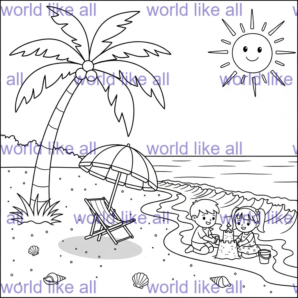 68 Kids mix Coloring Pages Printable Bundle | Digital Download