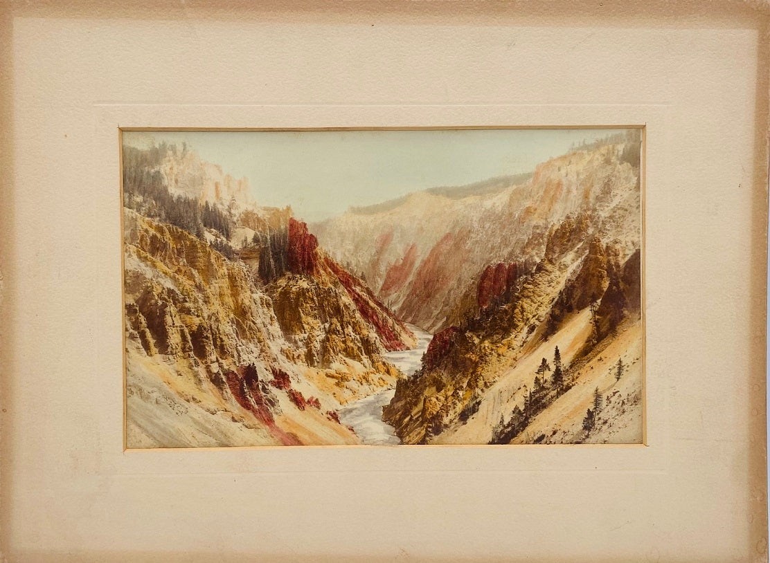 Frank Jay Haynes / Water Color Photographs Colored from Nature Yellowstone 1890