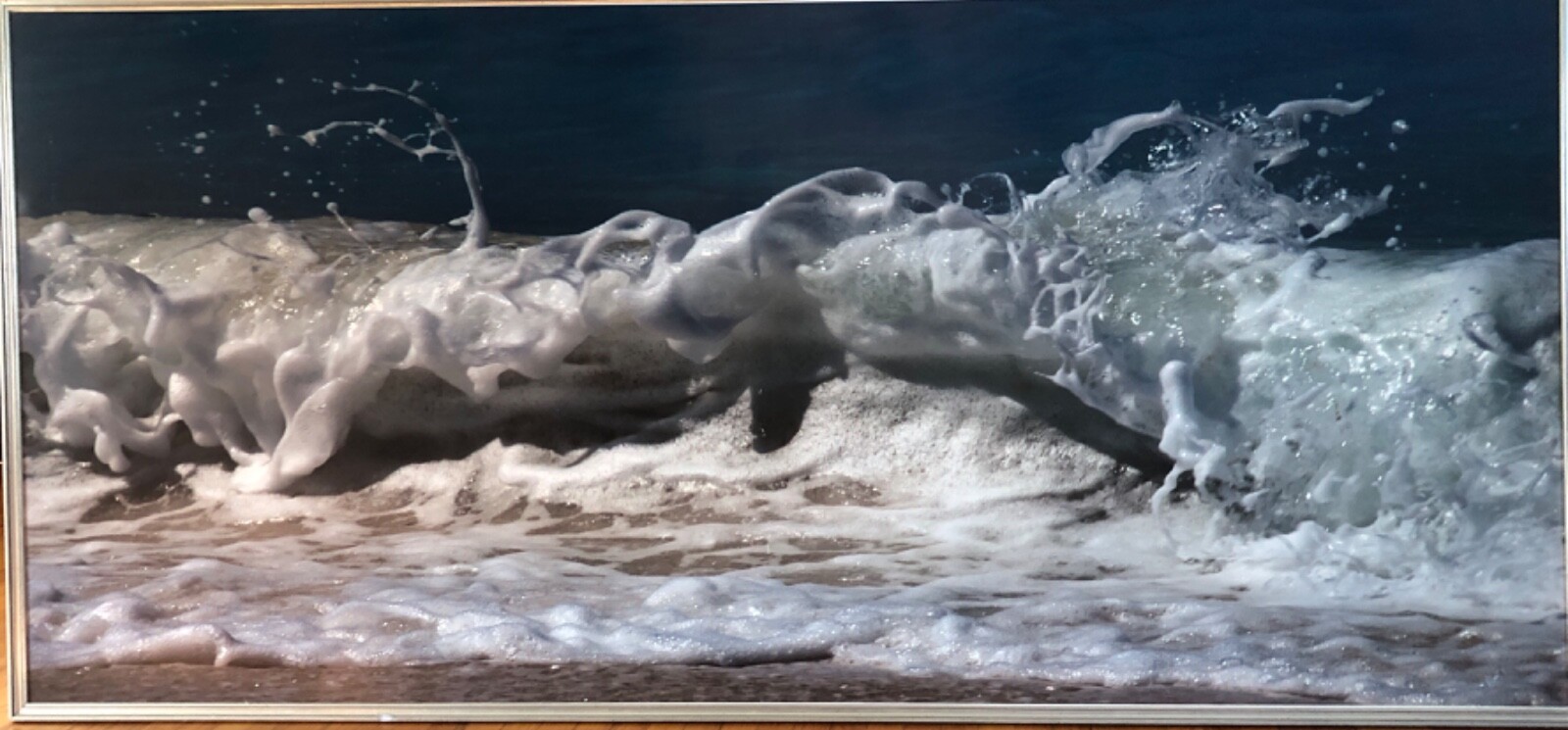 photo of wave large format Giclee’ from the Turks & Caicos Islands. Archival