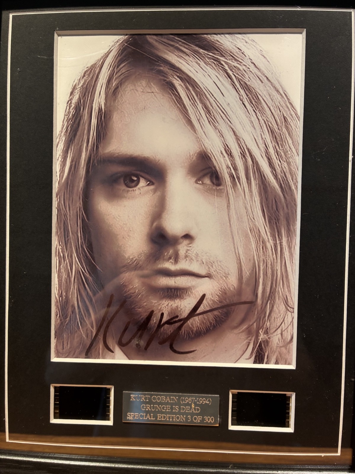 RARE Kurt Cobain Portrait Special Edition #3 of 300 BRAND NEW!!!