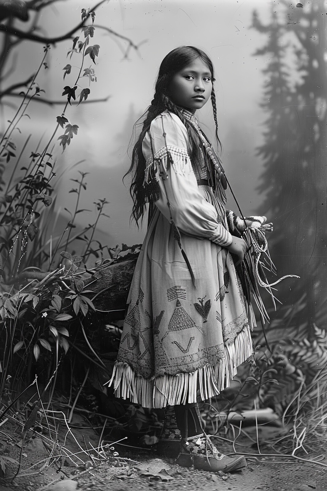 Native American Tintype Limited Edition Museum Series C00164RP