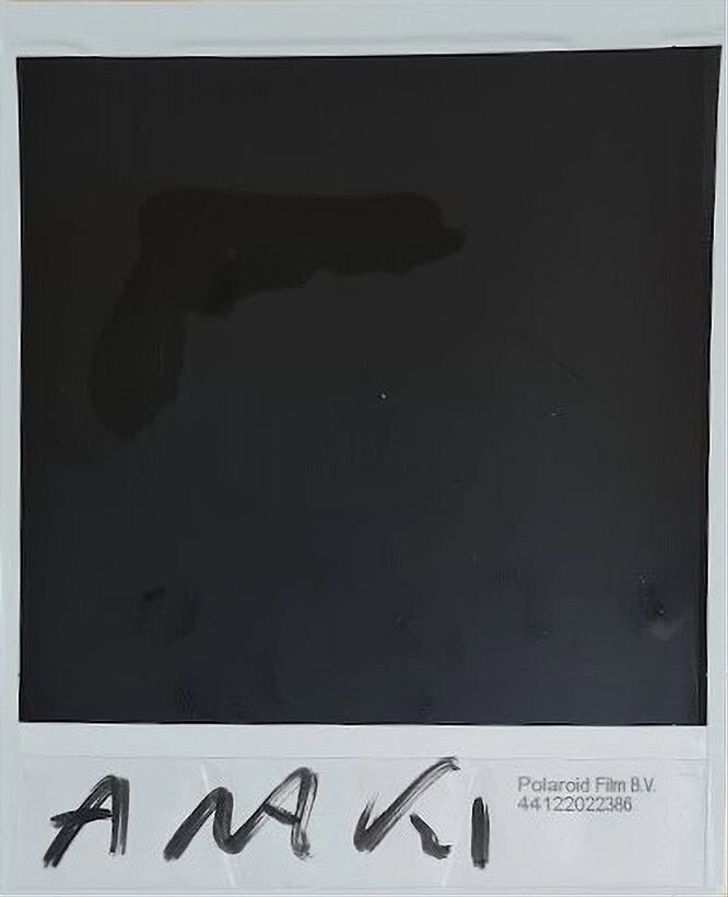 NOBUYOSHI ARAKI *Cosplay*POLAROID ORIGINAL SIGNED & CERTIFIED BY ARTIST