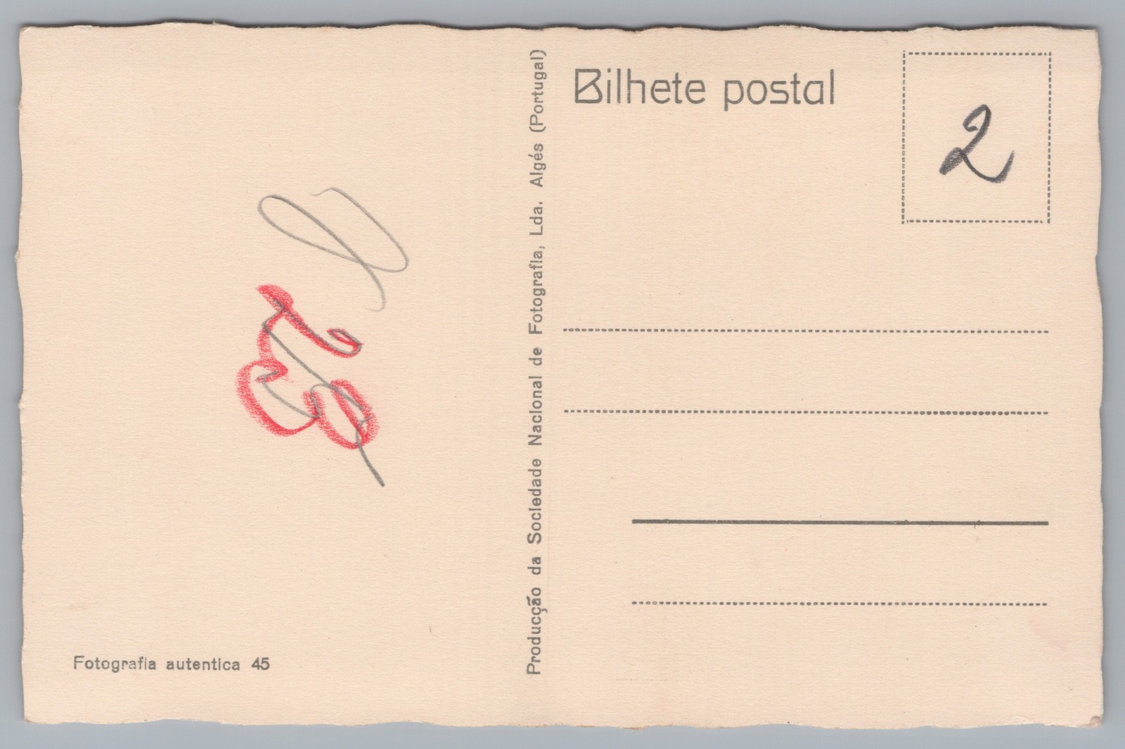 Lisbon Portugal – Mosteiro dos Jerónimos + – Old Photo Postcard