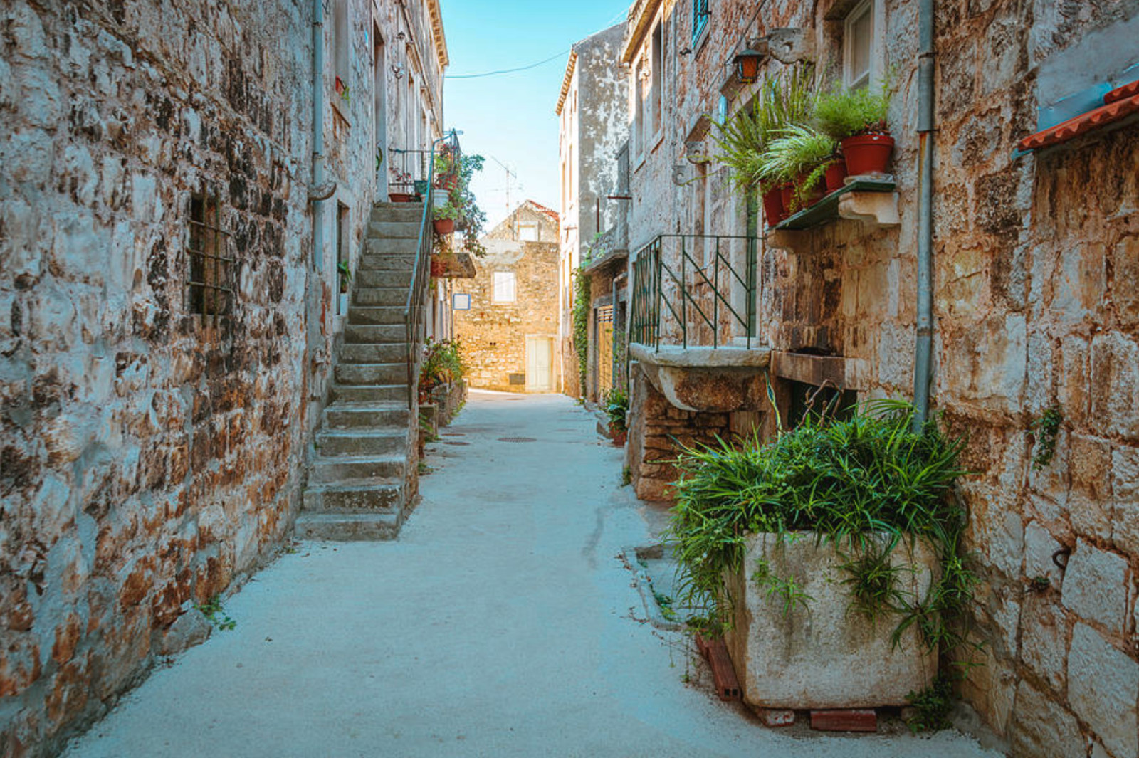 Digital art photography-Korcula,Croatia-Image for print, or just as a wallpaper)