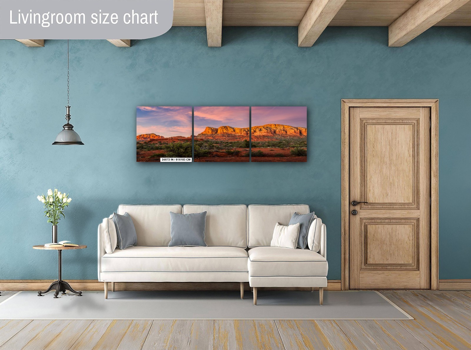 Sedona Arizona Red Rock Crossing Photography Wall Art Home Decor