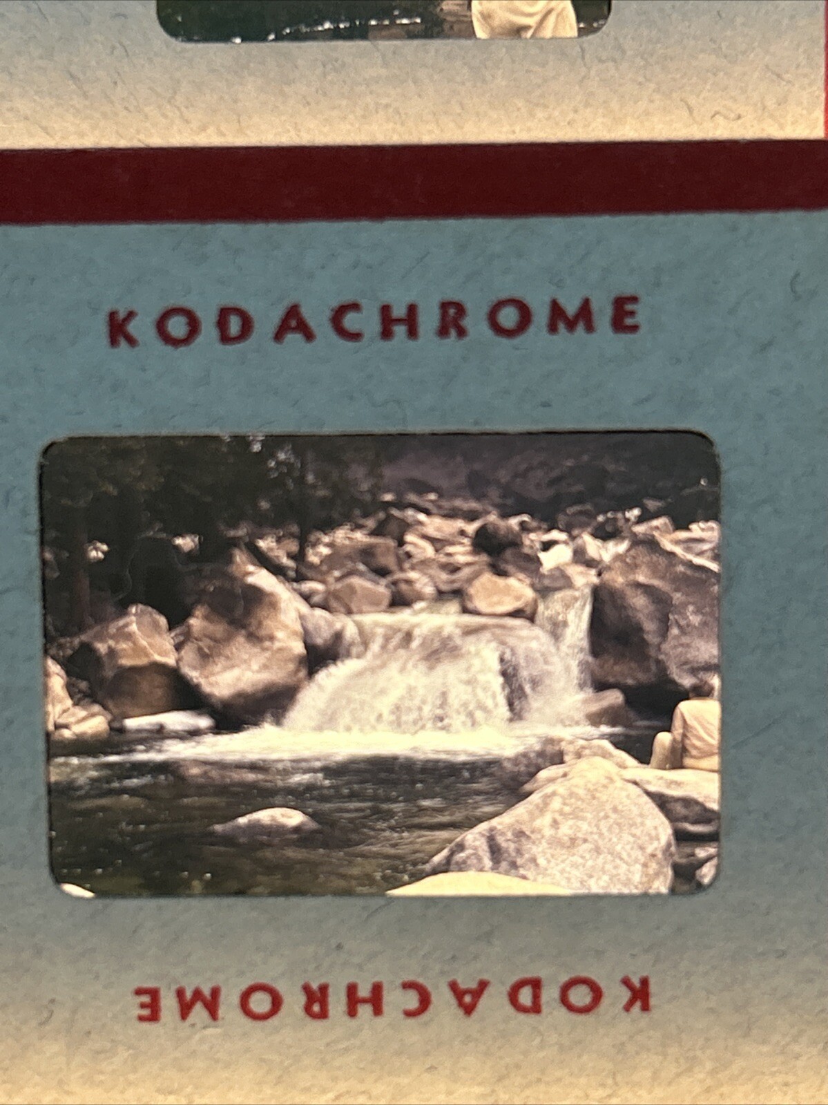 Kodachrome Red Border Lot Of 40 1950’s Camping Trip Flowers 35mm Color Slides