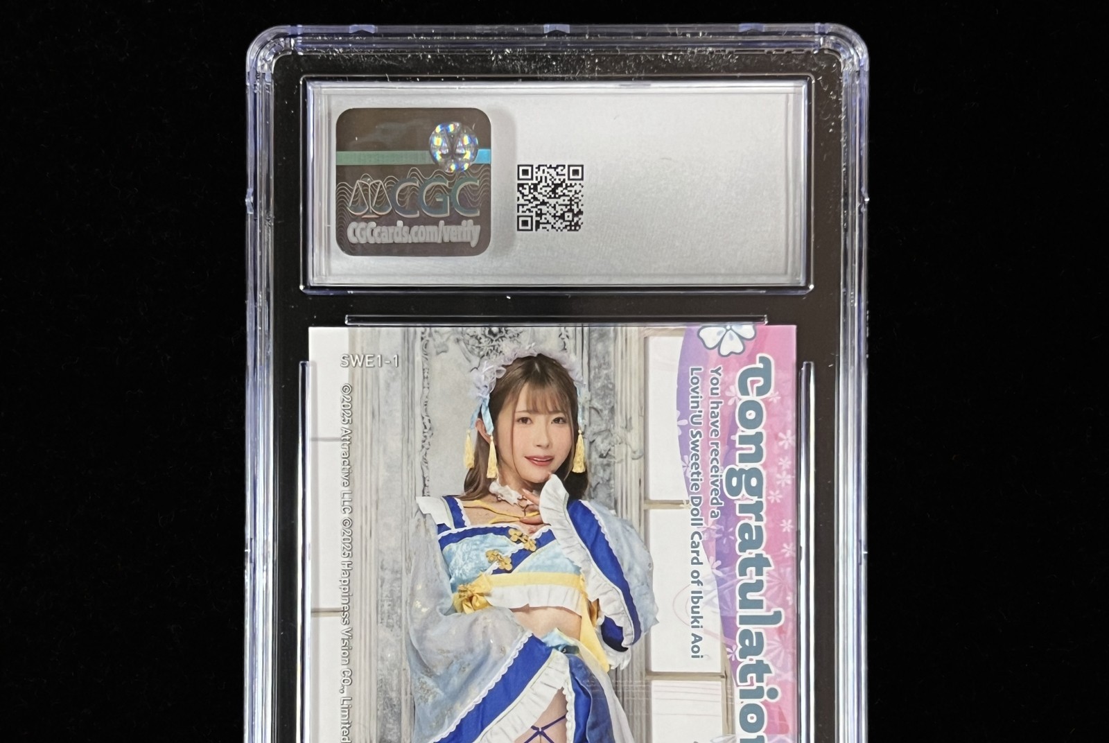 (HK SHIPPING) CGC 10 Gem Mint 2025 Lovin’ You Trifille JPN Ibuki Aoi #SWE1-1