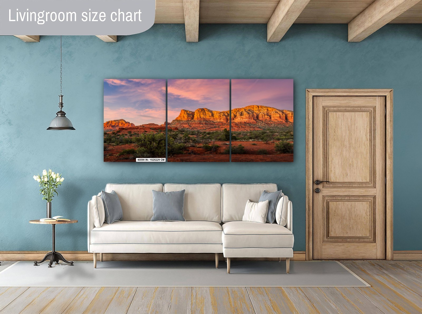 Sedona Arizona Red Rock Crossing Photography Wall Art Home Decor