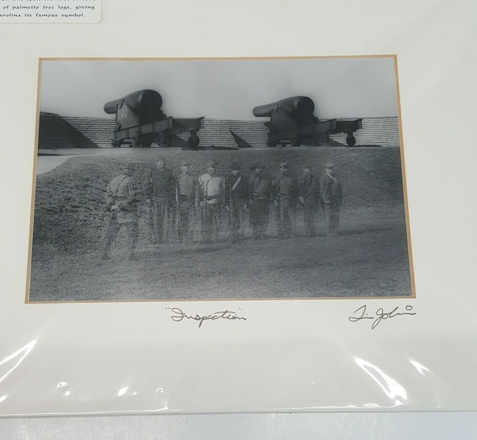 Living Images 8×10 Inspection By Tim Johnson Fort Moultrie SC