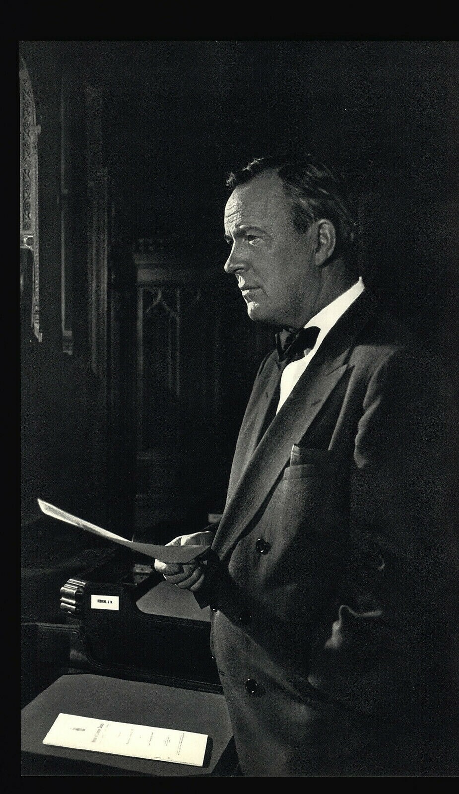 1944 1967 Lester B Pearson Canada Yousuf Karsh Portrait Art Photo Photogravure