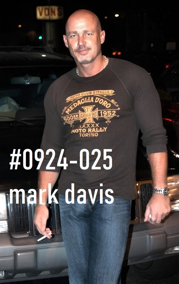 MALE PORTRAIT #0924-025 -mark davis – los angeles -free shipping in usa