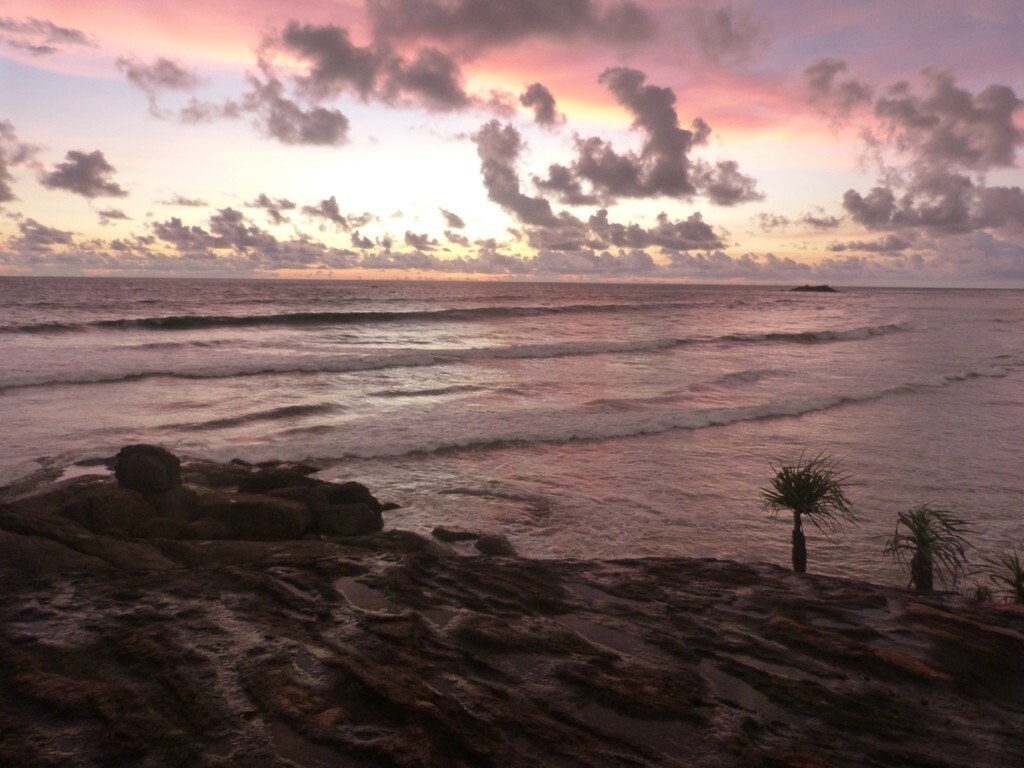 Fotografie Strand Sonnenuntergang Schön Sri Lanka Foto Bild Natur Druck Bild