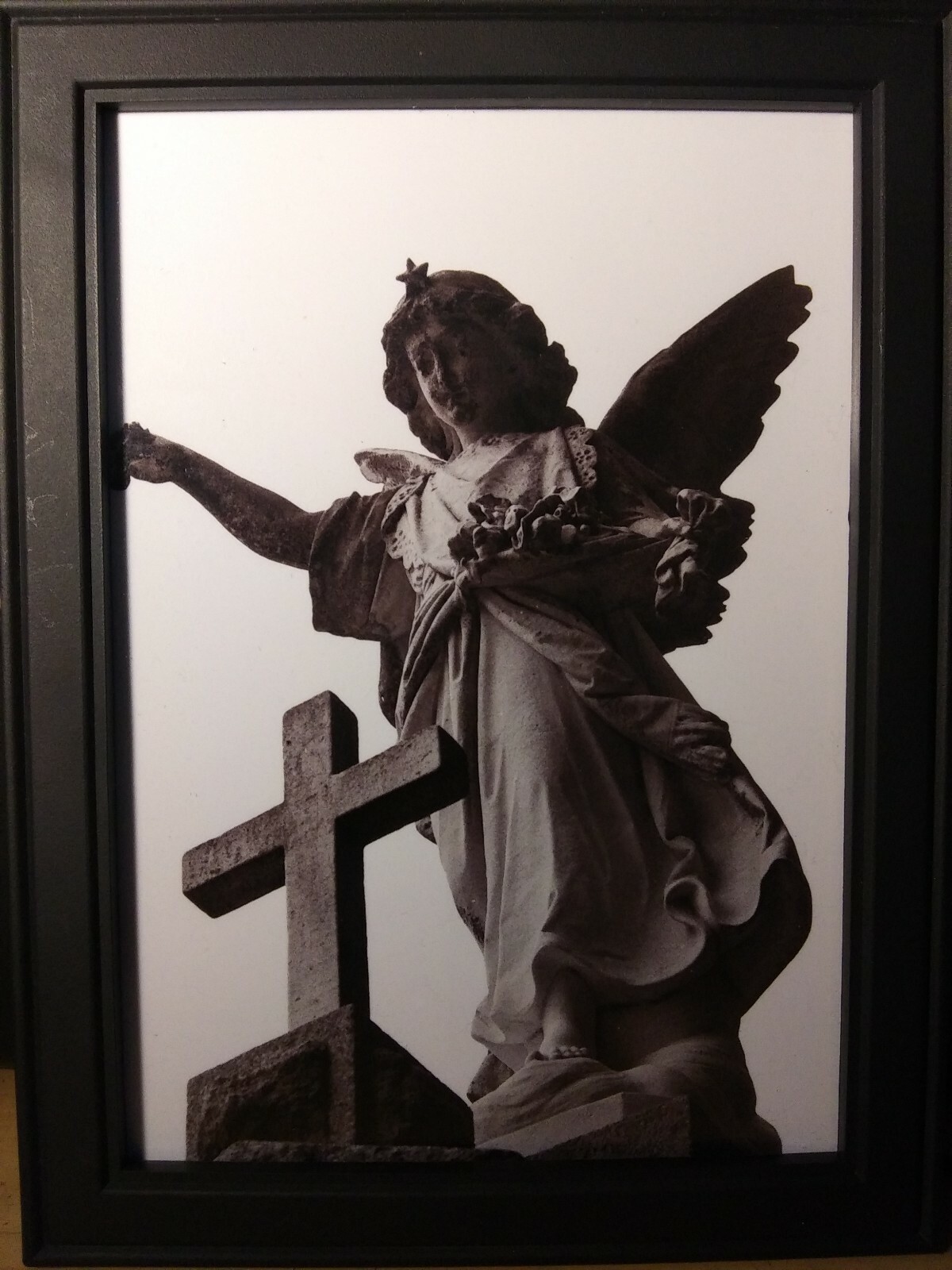 fine art B&W prints – New Orleans St. Louis Cemetery #2. 5×7 in.