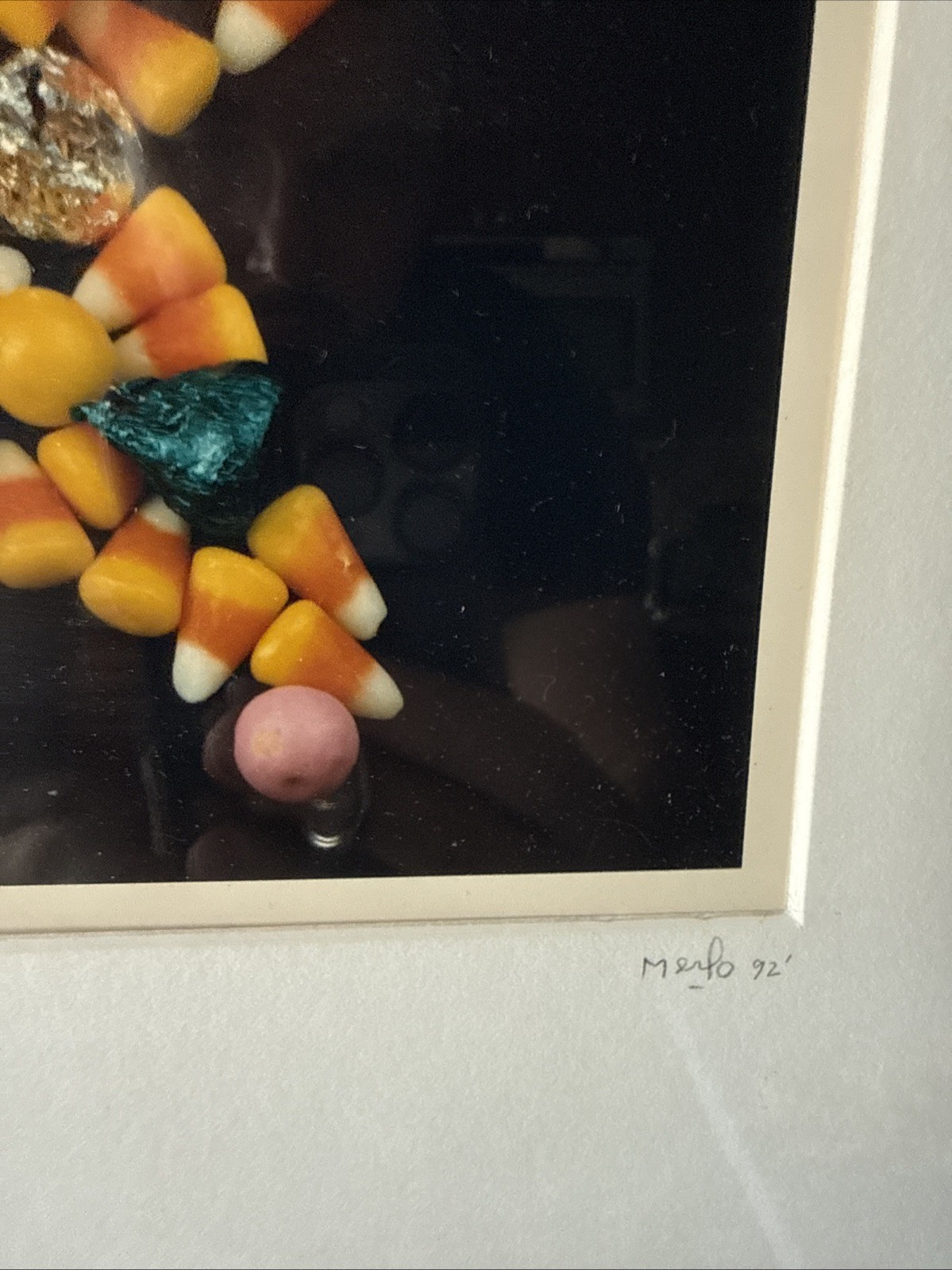 Robert Allen Merlo “America” Vintage Signed Framed Photograph 1982 Art Candy