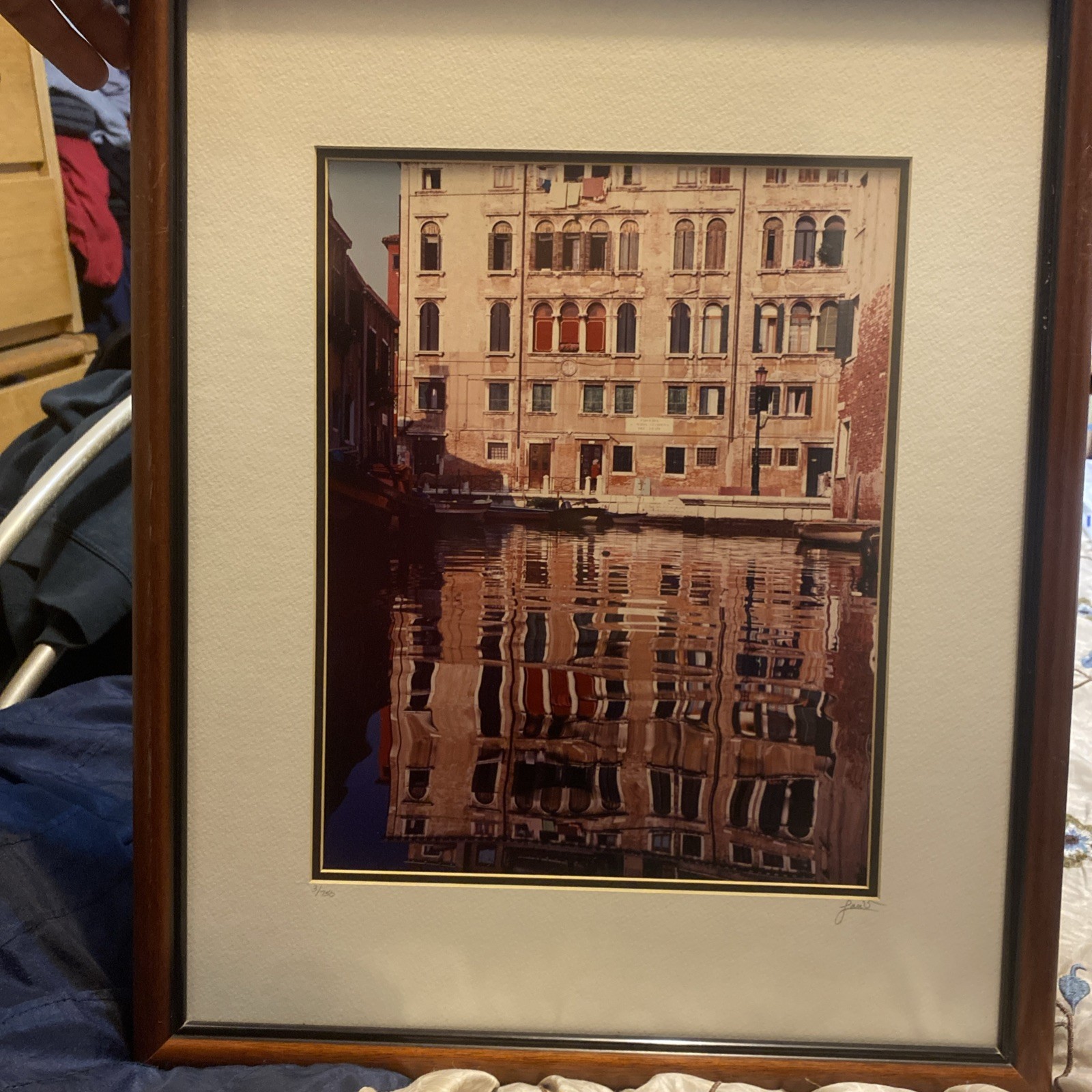 Framed Limited Ed. 11*14 Luciano Fine Art Photography – Venice – Signed