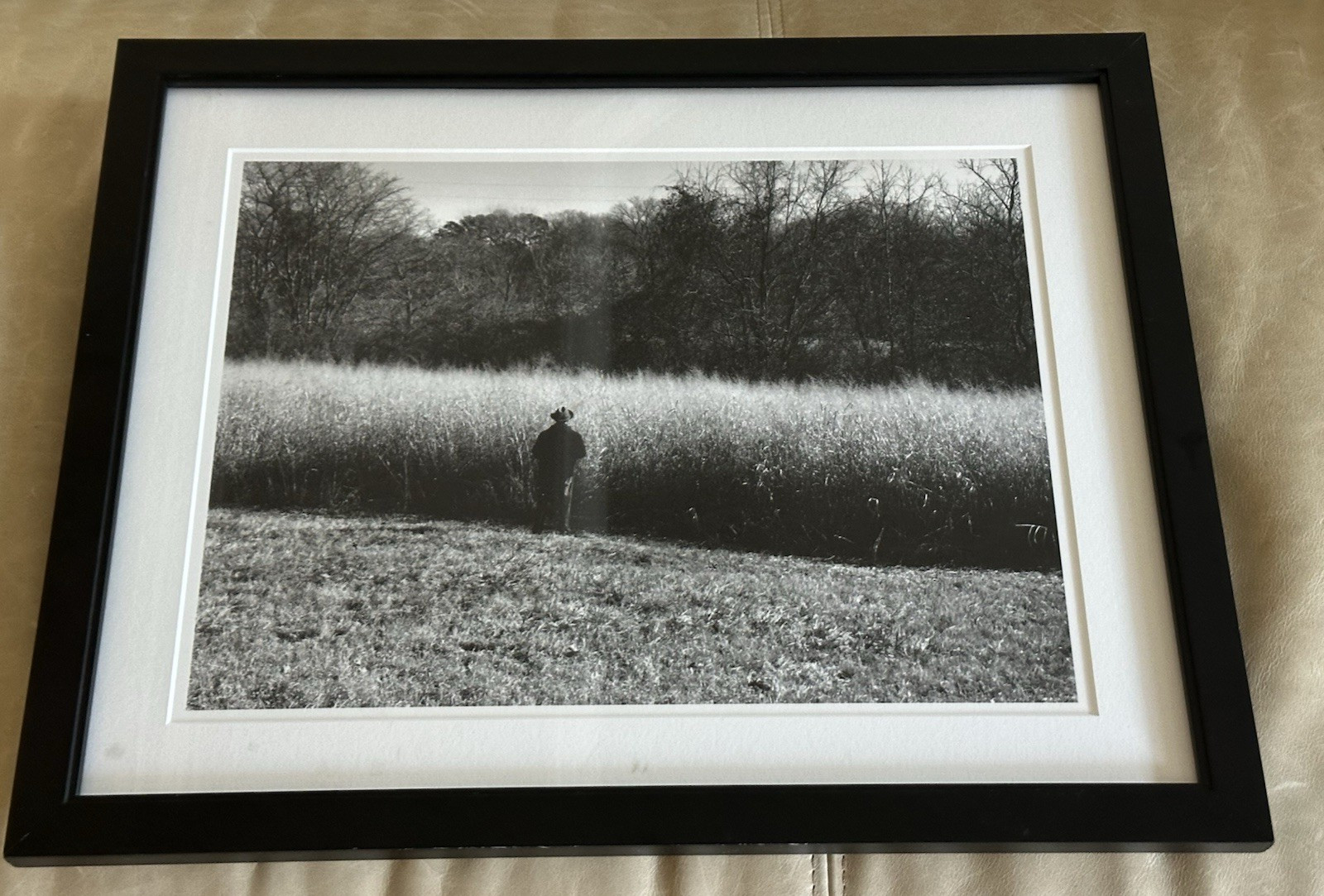 Framed Archival Pigment Photo Print of Farm Field