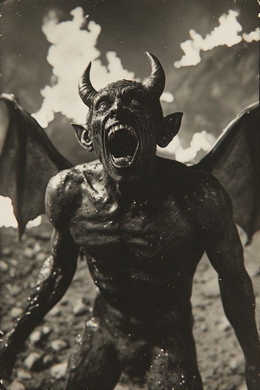 5 ~ 4X6 Glossy 666 Fine Art ‘ SATAN / HELL ‘ Photo FANTASY Set ! 2013598391