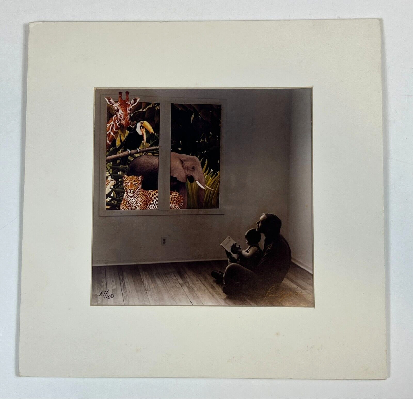 Vintage Lou Zale Limited Edition Magic Realism Fantasy Art Photography