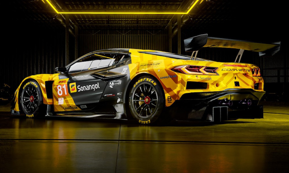 Chevrolet Corvette Z06 GT3.R 5.5L V8 #81 3rd 2025 LMGT3 Class 24h Le Mans in 1:1