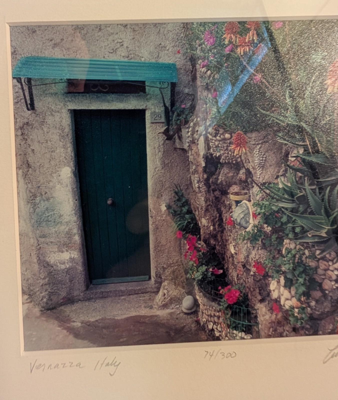 “Vernazza Italy” By Curtis Krueger Signed And Numbered 74/300