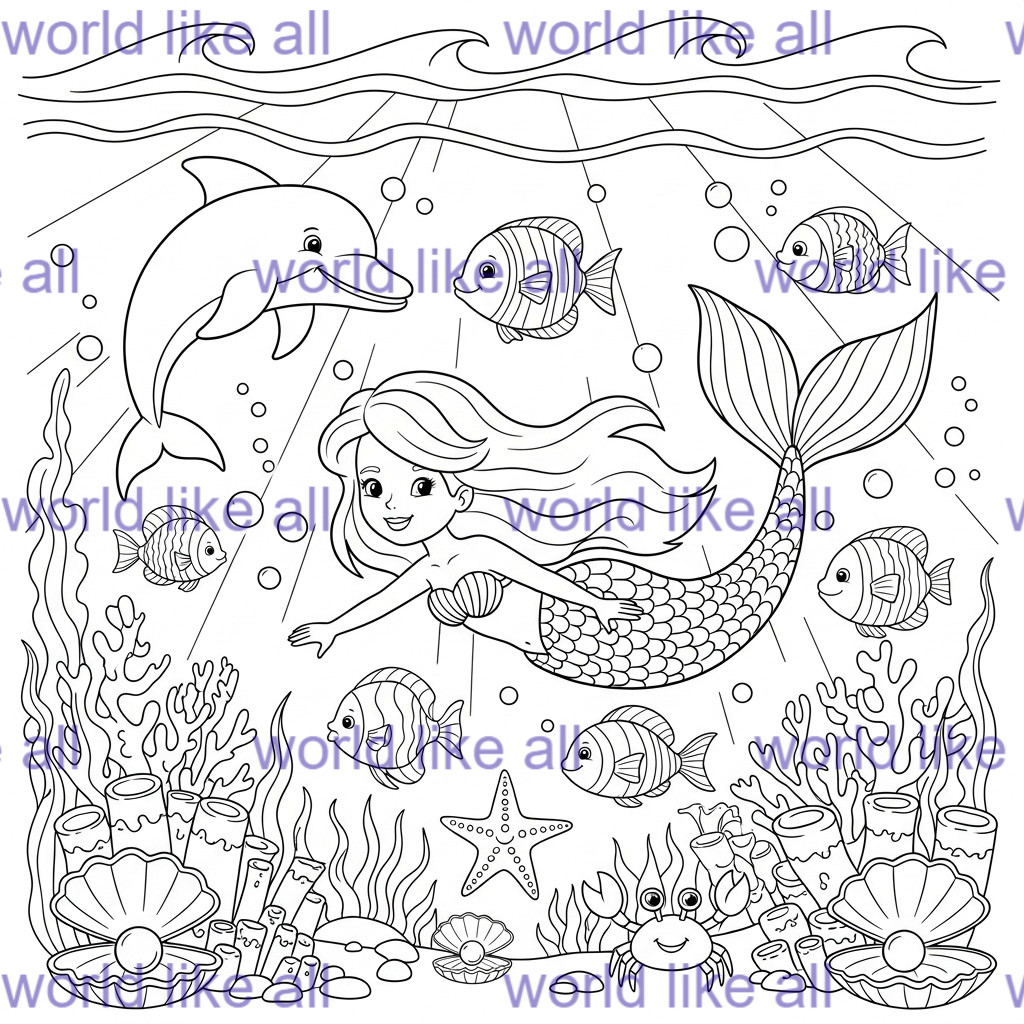 68 Kids mix Coloring Pages Printable Bundle | Digital Download